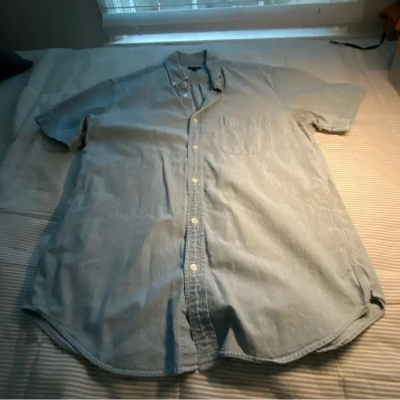 J Crew Chambray Shirt - Picture 2 of 2